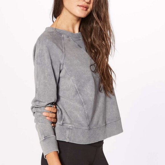 Lululemon Loop Back Crew in Magnum - Picture 6 of 10